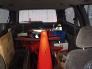 All the Equipment for the Day!